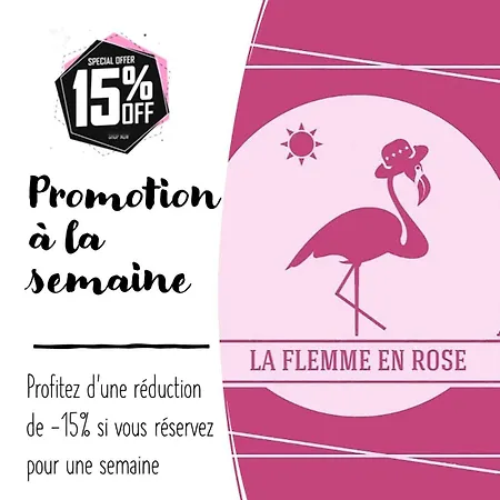 Dom wakacyjny La Flemme En Rose *